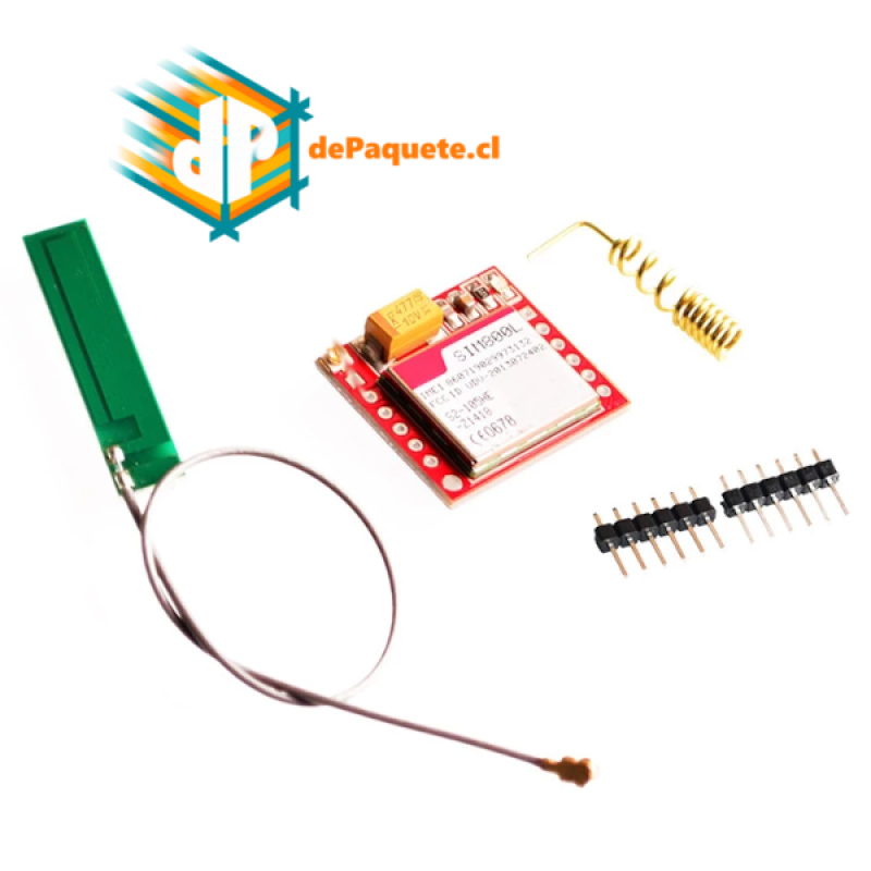 Módulo GPRS/GSM SIM800L con antena externa Módulo GPRS/GSM SIM800L con antena externa
